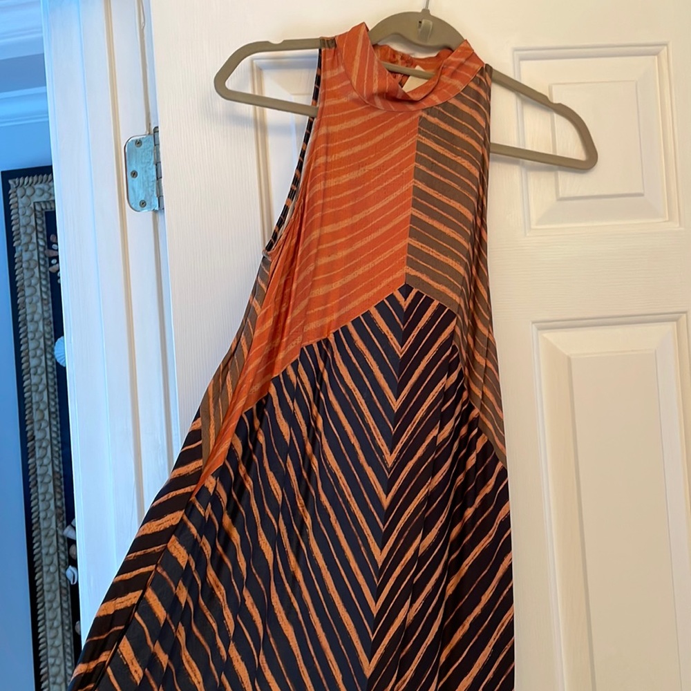 RARE Farm Rio Halter Maxi Dress